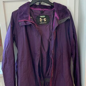 Purple winter coat
